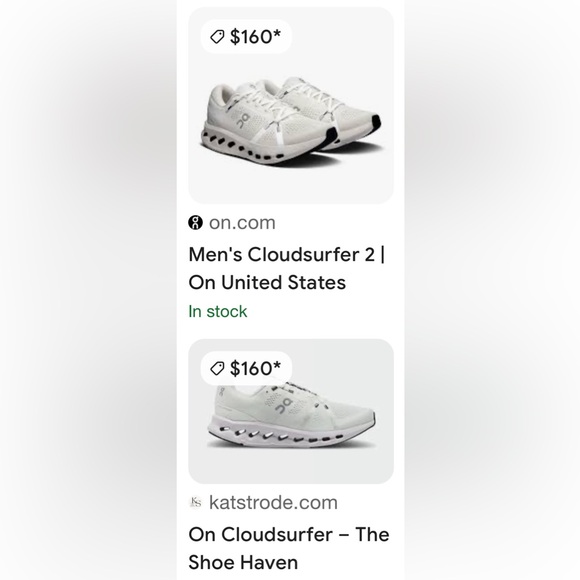 On Running Cloud Surfer Women's Athletic Shoes White Size-9 EUC - Picture 7 of 8